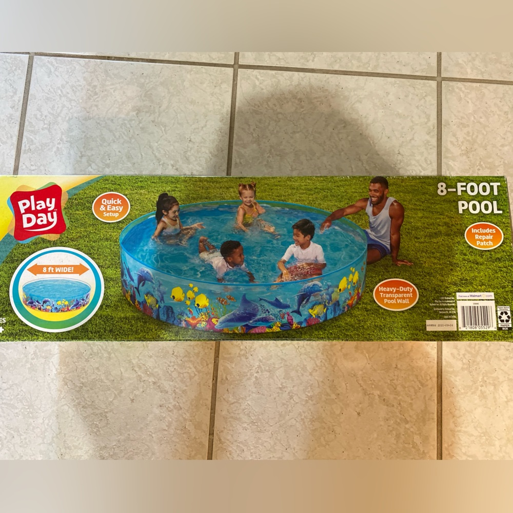 Brand New, Play Day 8ft Pool Pool